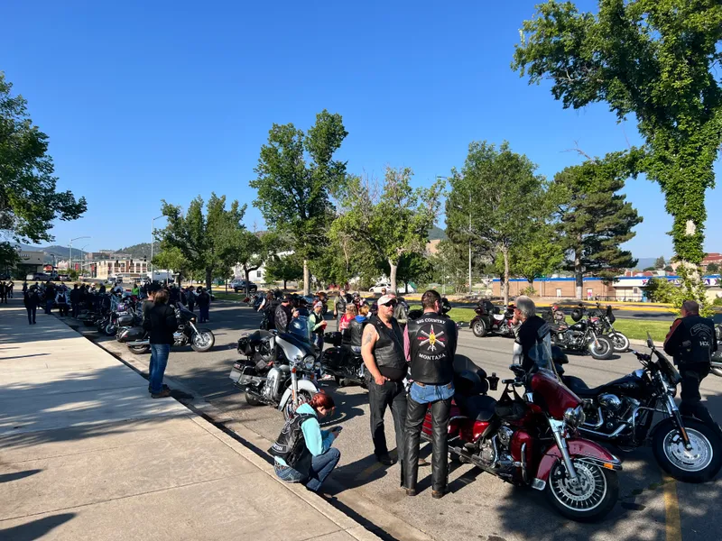 MT Ride to Remember - POW/MIA Ride with Zig, Leethal, Cory, Brandon, Scotty, Matt, Larry, Lee, Colter, Austin, and Steve.