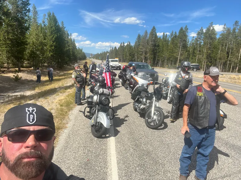 MT Ride to Remember - POW/MIA Ride with Zig, Leethal, Cory, Brandon, Scotty, Matt, Larry, Lee, Colter, Austin, Steve, and Tank.