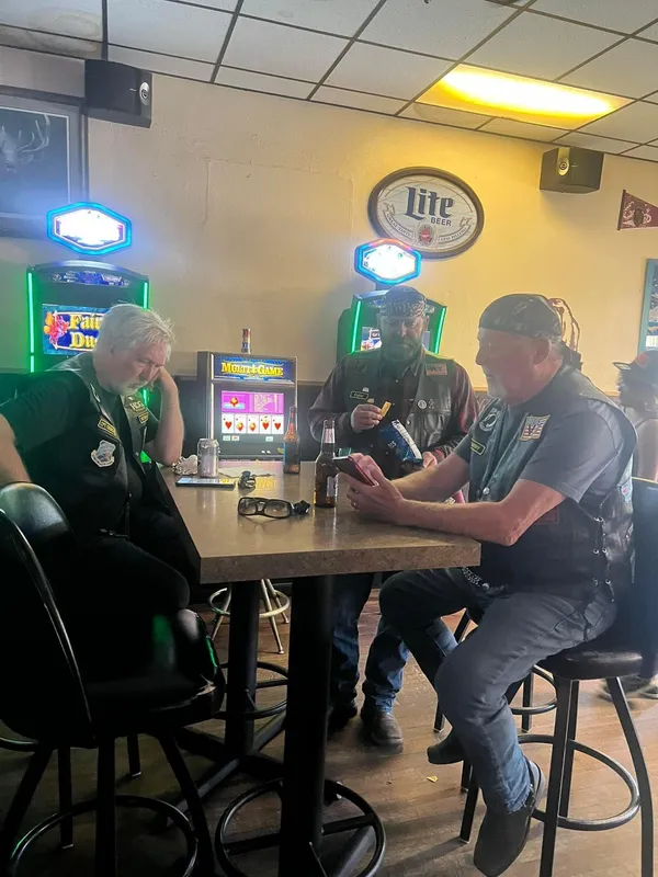 Livingston Stampede Poker Run 9/1/24 with Leethal, Larry, Colter, Sketch, Capt. Crunch, Mama Bear, and friends T. J., Dave, David, and Val.