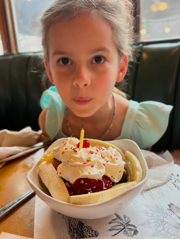 Birthday ice cream from Little Nickel