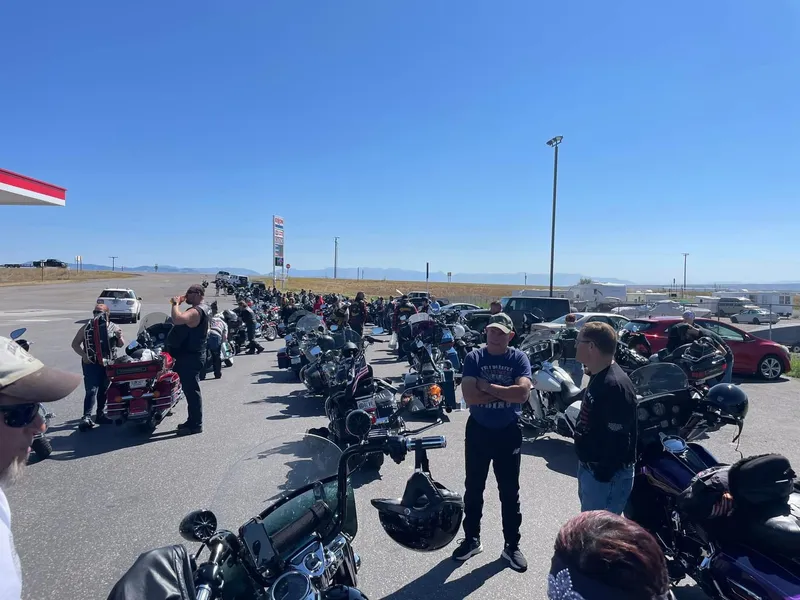 MT Ride to Remember - POW/MIA Ride with Zig, Leethal, Cory, Brandon, Scotty, Matt, Larry, Lee, Colter, Austin, Steve, and Tank.