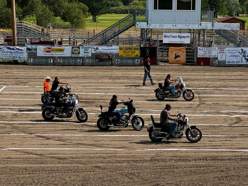 Leethal, Zig, TAZ, Scotty, and friends T. J. , and Des at Steel Horse Stampede Rodeo 8/31/24