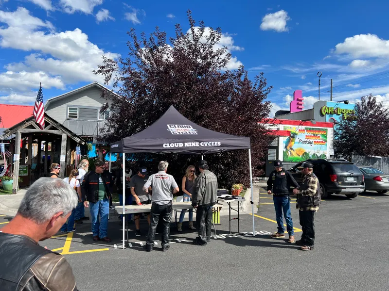Cloud 9 4th Annual Poker Run - Card turn in