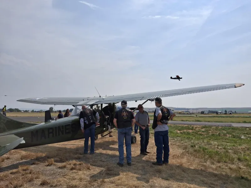 ALR 30 Leethal, Cpt. Crunch, Mama Bear, Lee, Colter, at Three Forks Fly-In 8/3/24