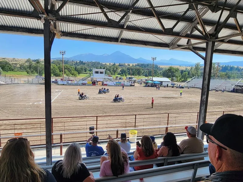 Leethal, Zig, TAZ, Scotty, and friends T. J. , and Des at Steel Horse Stampede Rodeo 8/31/24