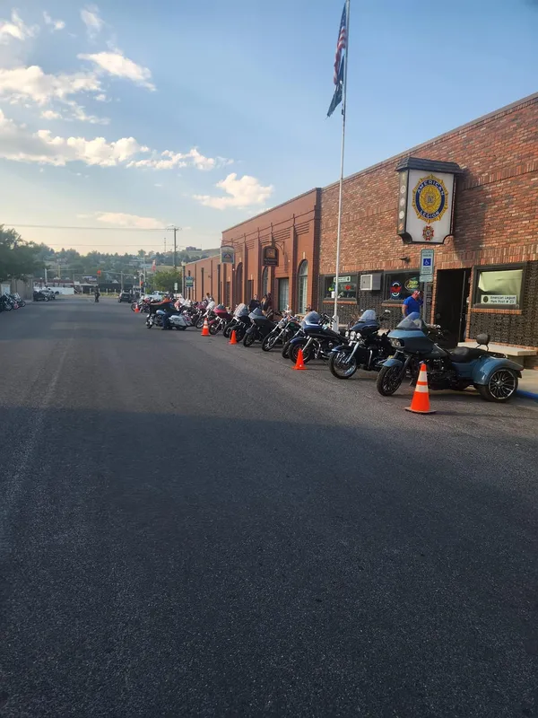 Livingston Stampede Poker Run 9/1/24 with Leethal, Larry, Colter, Sketch, Capt. Crunch, Mama Bear, and friends T. J., Dave, David, and Val.
