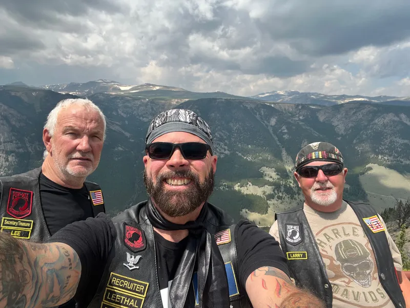 30th Anniversary of the Beartooth Rally in Red Lodge. Leethal, Larry, and Lee 7/20/24