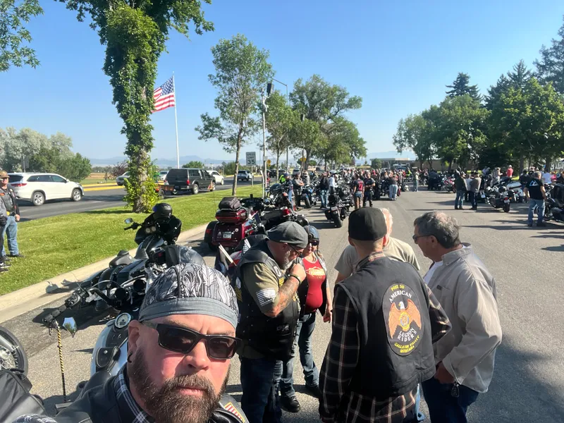 MT Ride to Remember - POW/MIA Ride with Zig, Leethal, Cory, Brandon, Scotty, Matt, Larry, Lee, Colter, Austin, and Steve.