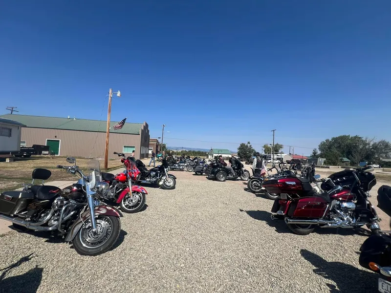 Livingston Stampede Poker Run 9/1/24 with Leethal, Larry, Colter, Sketch, Capt. Crunch, Mama Bear, and friends T. J., Dave, David, and Val.