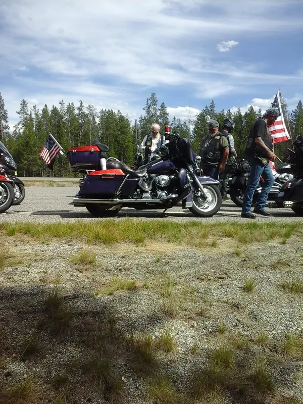 MT Ride to Remember - POW/MIA Ride with Zig, Leethal, Cory, Brandon, Scotty, Matt, Larry, Lee, Colter, Austin, Steve, and Tank.