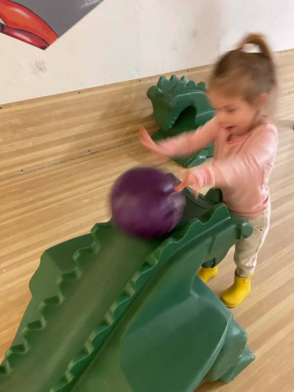 Evie has perfect form