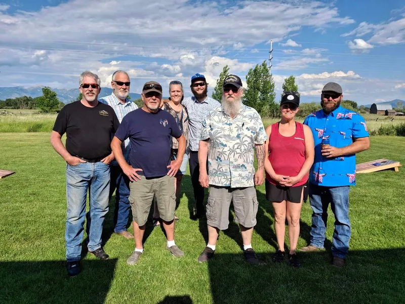 Fourth of July picnic at Larry’s place