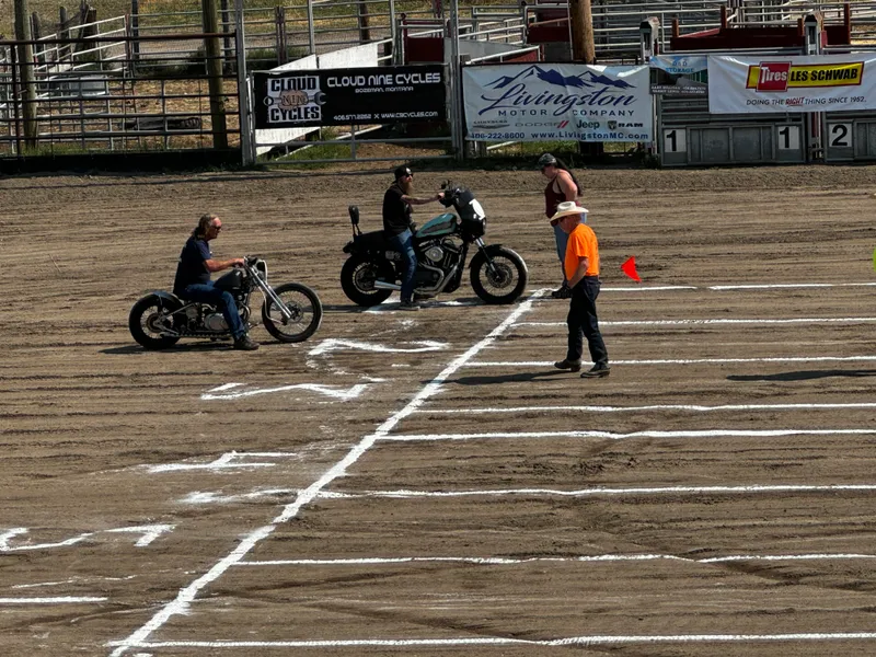 Leethal, Zig, TAZ, Scotty, and friends T. J. , and Des at Steel Horse Stampede Rodeo 8/31/24