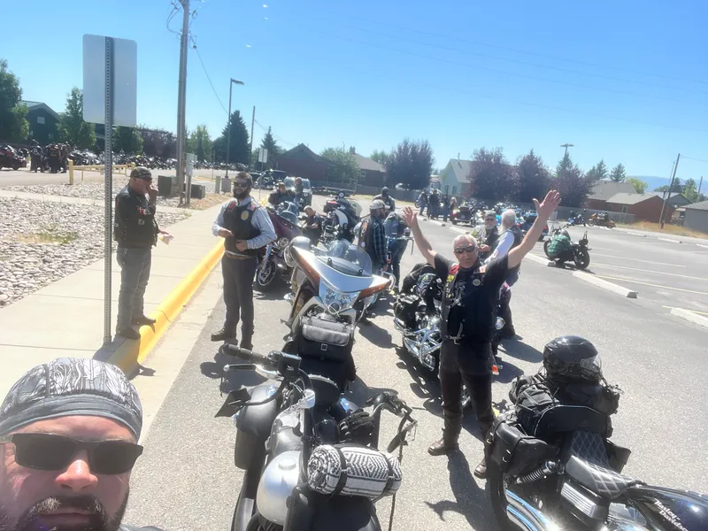 MT Ride to Remember - POW/MIA Ride with Zig, Leethal, Cory, Brandon, Scotty, Matt, Larry, Lee, Colter, Austin, Steve, and Tank.