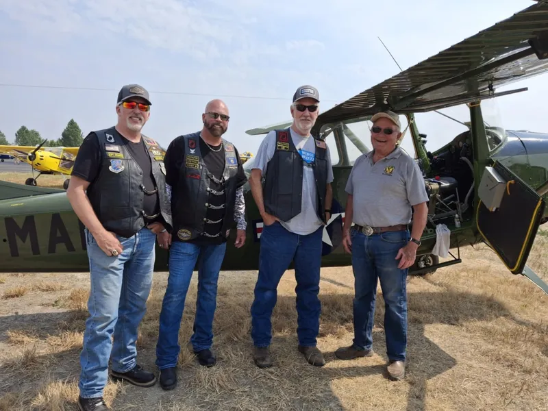 ALR 30 Leethal, Cpt. Crunch, Mama Bear, Lee, Colter, at Three Forks Fly-In 8/3/24