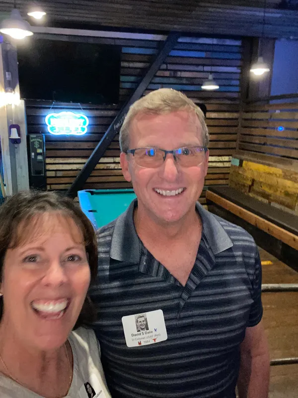 Alex & Gary taught us how to do this selfie!