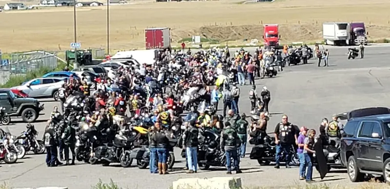 MT Ride to Remember - POW/MIA Ride with Zig, Leethal, Cory, Brandon, Scotty, Matt, Larry, Lee, Colter, Austin, Steve, and Tank.