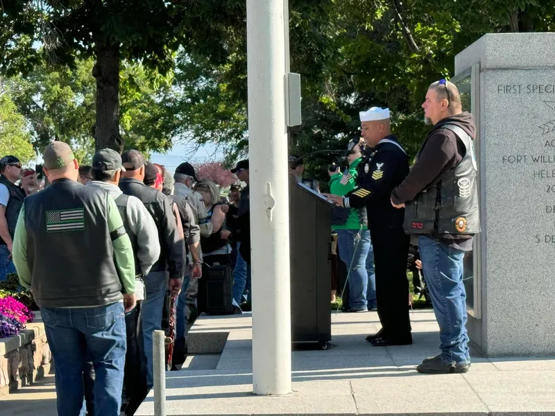 MT Ride to Remember - POW/MIA Ride with Zig, Leethal, Cory, Brandon, Scotty, Matt, Larry, Lee, Colter, Austin, Steve, and Tank.