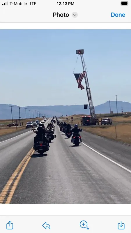 MT Ride to Remember - POW/MIA Ride with Zig, Leethal, Cory, Brandon, Scotty, Matt, Larry, Lee, Colter, Austin, Steve, and Tank.