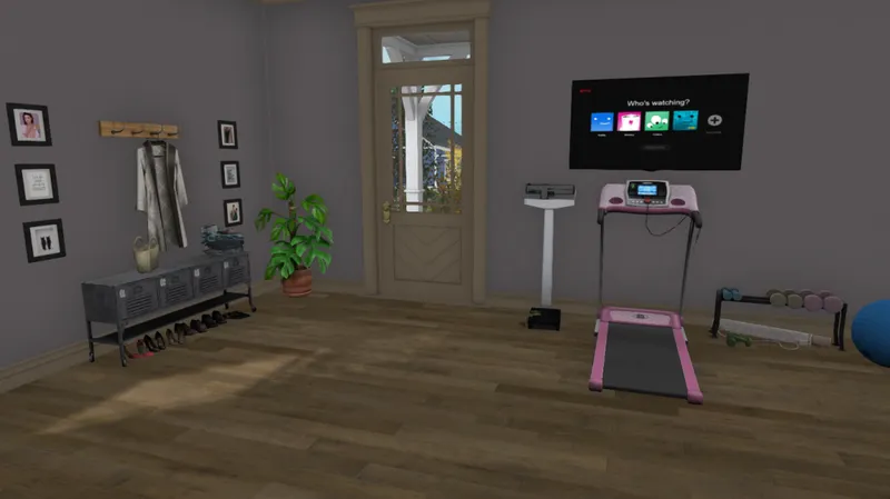 Gym area